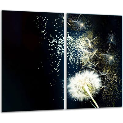 TMK ArtDeko - Glazen Snijplank - 52x60cm - Inductiekookplaten
