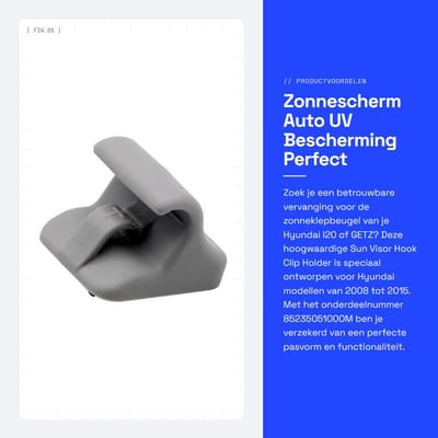 Dailygoods- Zonneklep Auto Verstelbaar - Zonneklepverlenger Auto - Zonneklep Dames - Zonneklep Heren - Directe Vervanging - Hoge Kwaliteit - Zonneklepbevestiging
