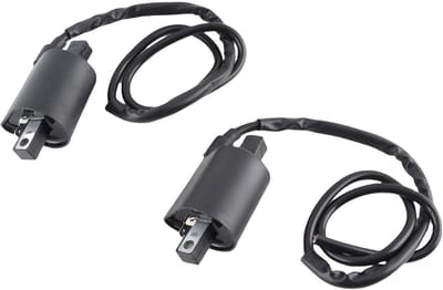 2 Stuks Motorfiets Ontstekingsspoelen, Korte en Lange Spoelen Geschikt voor Virago 1100 XV1100 1986-1999, Vervangingsonderdelen voor Betrouwbare Ontsteking en Prestaties