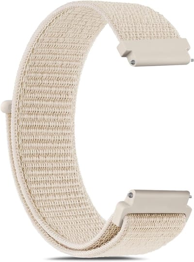 Comfortabele 22 mm Horlogeband van Zacht Nylon voor Mannen en Vrouwen met Snelle Bevestiging en Vervangingsaccessoires