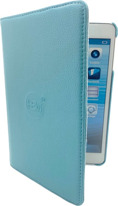 HEM iPad Hoes geschikt voor iPad 10.2 (2019 / 2020 / 2021) - Lichtblauw - 10,2 inch - Draaibare hoes - iPad 2019 / 2020 / 2021 hoes - iPad 7 / 8 / 9 Hoes - 7e / 8e / 9e generatie hoes