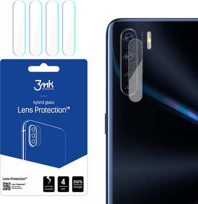 3MK Serie - Lensbeschermer - Oppo A91 - Perfecte Bescherming - Ultra Dun Ontwerp