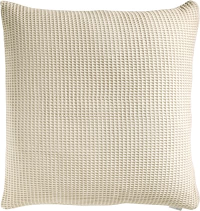Heckettlane Wafel Kussensloop - Beige - 80x80cm - Beige
