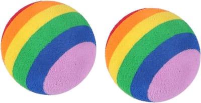 Oefen Ballen - Trainingsballen Sets - Binnen Golf Trainen - Zacht Flexibel Eva - 20 Stuks - Kleurrijk