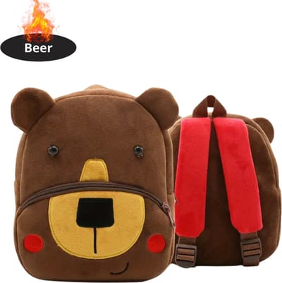 Livano Kinder Rugzak - Jongen - Meisje - Schooltas - Backpack - Beer
