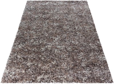 Hoogpolig vloerkleed Enjoy - beige - 120x170 cm