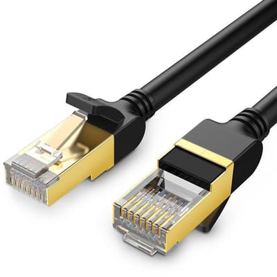 Ugreen Netwerkkabel 0,5M Rj45 Cat.7 Voor Stabiele Internetverbinding