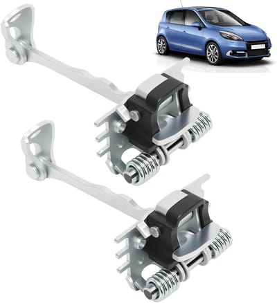 Deurvanger Set - Deurstopper Deur - Autodeur Gebruik - OEM Kwaliteit - 2 Stuks - Gepolijst
