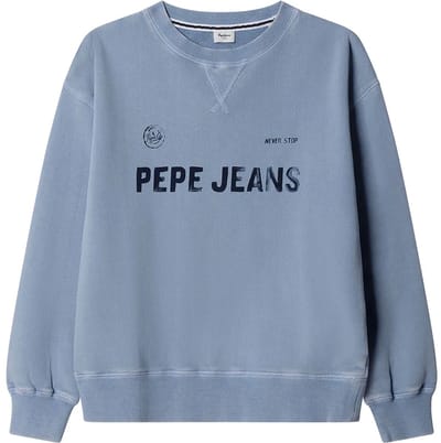 Pepe Jeans Ben Sweatshirt Blauw 10 Years Jongen