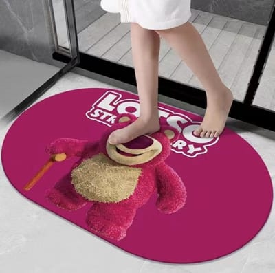 Diatomeeënaarde Kussen Absorberende Mat Toilet Badkamer Deurmat Antislip Sneldrogend Badkamer Huishoudelijk Tapijt 50 * 80cm