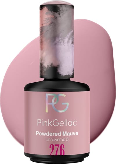 Pink Gellac Gellak - 276 Powdered Mauve 15ml - Glanzende Gel Nagellak - Gellac - Gel Nagels Producten