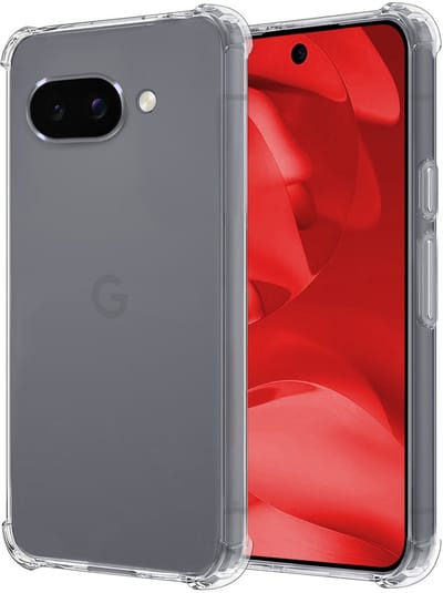Hoesje - Geschikt voor Google Pixel 9a - Sterk & Shockproof - Siliconen Case - Back Cover - Telefoon Hoes Shock Proof - Transparant