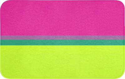 WC mat 80x50 cm - Antislip - Strepen - Modern - Kleurrijk - Toiletmat - Vloermat - Douchemat - Toilet tapijt - Toiletmatten