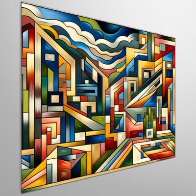 Kunstprint | Wanddecoratie | Dibond | 30 × 30 cm