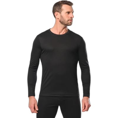 WK. Designed To Work Heren thermoshirt lange mouwen WK801 - Black - XS