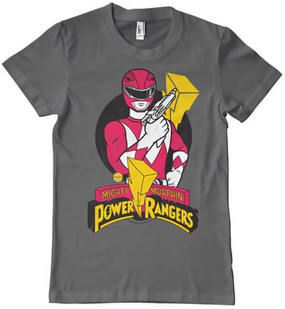 Power Rangers T-shirt met Red Ranger-pose