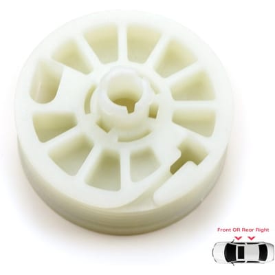 V1BWR5455 Roue de Poulie Tambour Engrenage Pignon Bobine de Leve-Vitre Droit 82481D4000 pour Kia Optima MK4 JF 2016-2020