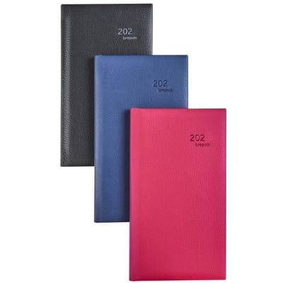Brepols agenda Optivision Pocket Nederlandstalig, Classica, assorti, 2026, Blauw/Rood