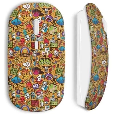 Souris Sans Fil Cliparts yellow