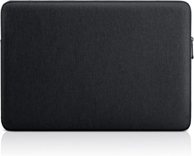 Beschermende Waterdichte Laptop Sleeve voor 15.6 Inch Notebooks en Chromebooks, Gevoerde Polyester Tas in Zwart, Ideaal voor Reizen en Dagelijks Gebruik