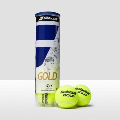 Tennisballen Goud - Oefenballen - Tennistraining Spelen - ITF Goedgekeurd - 4 Stuks - Geel