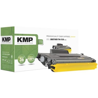 KMP Tonercassette vervangt Brother, Lenovo TN-2120, TN2120 Compatibel Zwart 5000 bladzijden B-T22