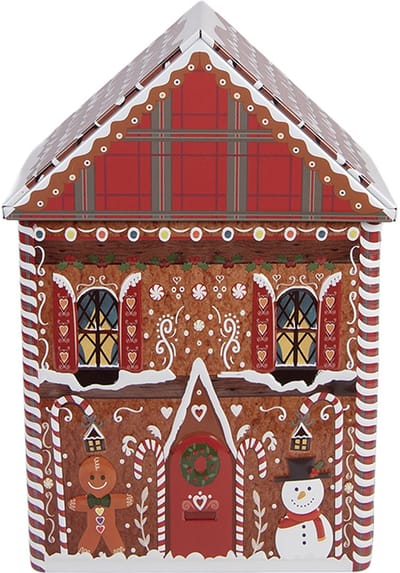 Clayre & Eef Bewaarblik 14x9x21 cm Bruin Metaal