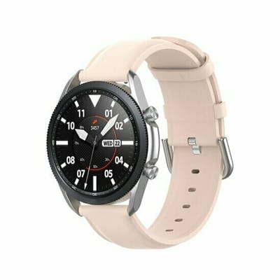By Qubix - Classic leren bandje - Roze - Geschikt voor Xiaomi Redmi Watch 5 Active / Redmi Watch 5 Lite