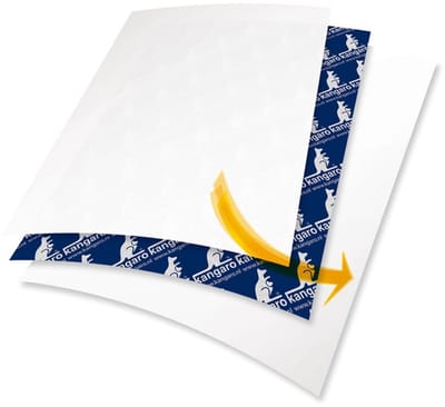 Kangaro Carbonpapier/transferpapier/overtrekpapier blauw A4 - 100x vellen - overtrekvellen - Hobbymateriaal