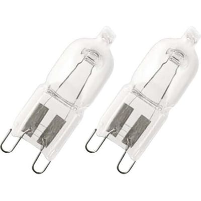 OSRAM HOMELIGHTING Eco-halogeenlamp Energielabel: G (A - G) G9 43 mm 230 V 20 W Warmwit Stiftfitting Dimbaar 2 stuk(s)