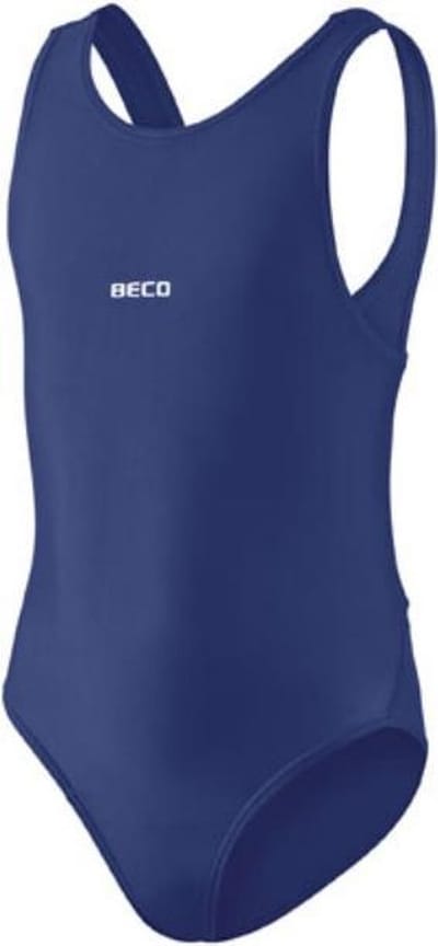 BECO Badpak - Meisjes - Polyamide/elastaan - Donkerblauw - Maat 116