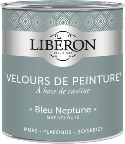 Liberon Velours De Peinture Muurverf - Mat - Bleu Neptune - 2,5l