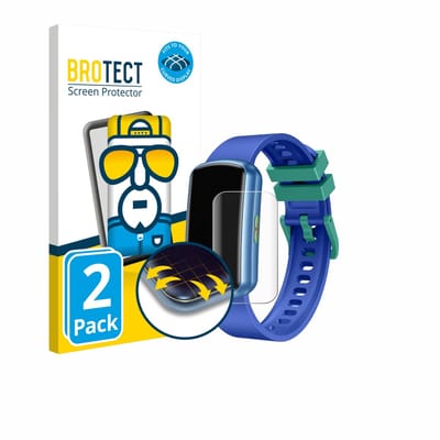 BROTECT - Screenprotector voor Cantaos Kids Smartwatch 1.47" - Folie Beschermfolie transparant volledig dekking - 2 Stuks