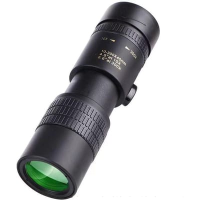 10-300x40 Zoom Telescoop HD Draagbare Sterke Verrekijker Lange Afstand Professionele Monoculair Nachtzicht Voor Jagen