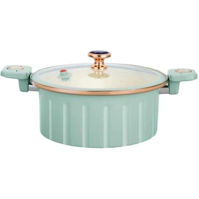 Autocuiseur émaillé antiadhésif de 8L, cocotte-minute universelle à cuisson rapide pour la cuisine
