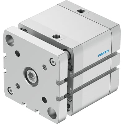 Festo Compacte Cilinder 80mm Boring 30mm Slag ISO 21287 Dubbelwerkend - 554281 - P2DQ8