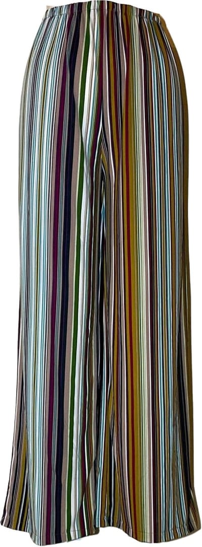 Modieuze Dames Flare Broek / Wijde Broek / Flare Pants | Jungle - Maat M