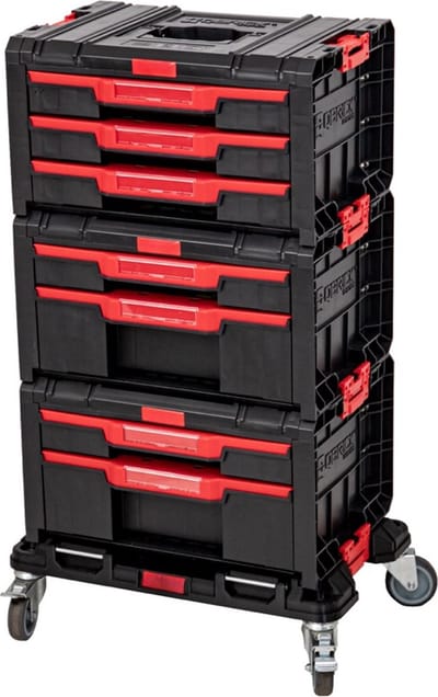 Toolbrothers RHINO L ECO Drawer Set 2x Drawer 2 + 1x Drawer 3 + Rolplank