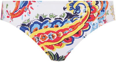Freya - Rococo - bikinislip - Kleur wit met kleuren - Maat S / 36