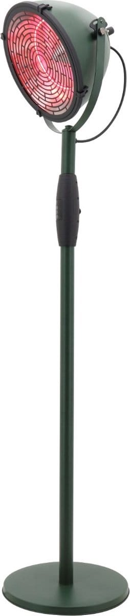 Sunred - Indus - Ultra lijn - Groen - Staand model- Terrasverwarmer - Infraroodstraling - 2100 W - 5 standen - ECO - Smart - Elektrische heater - Afstand bestuurbaar - Slimme heater