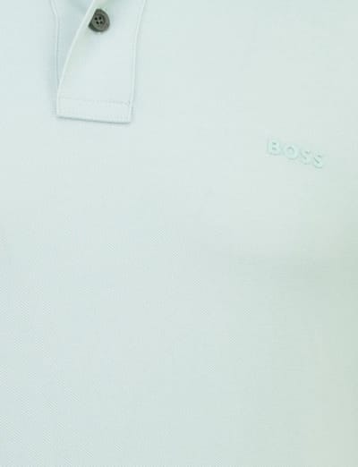 poloshirt turquoise Boss Orange Prime 2-knoops