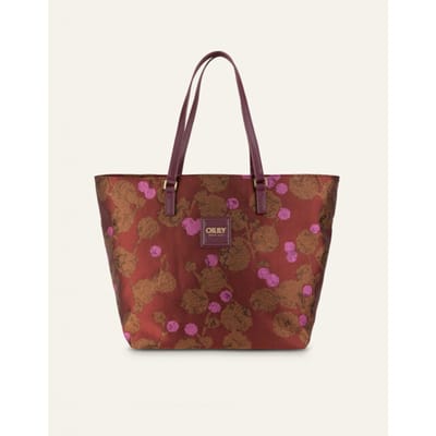 Oilily Sia - Shopper - Dames - Ritssluiting - Bruin - One size