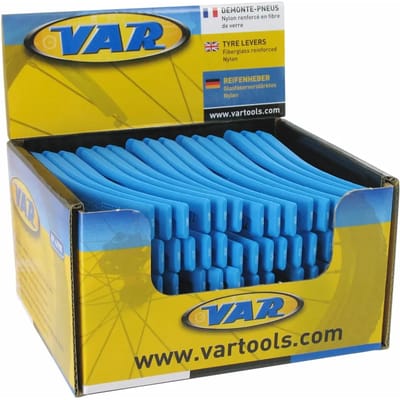 Var Display Box 25 Sets 3 Tyre Levers Hulpmiddel Blauw