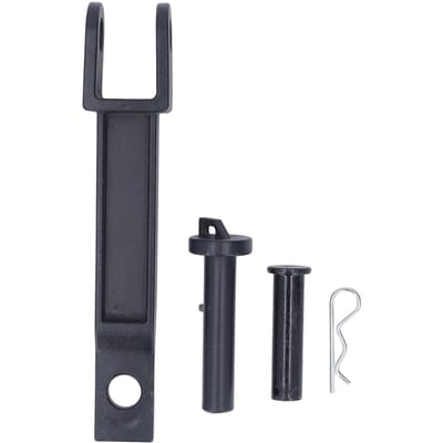 A20 6014 Crochet de remorquage simple Professionnel Acier à haute résistance Kit de crochet de remorquage pour camion avec goupille de traction pour