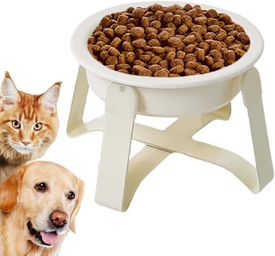 Honden Langzame Voederbak - Honden Puzzel Voederbak - Gezond Voeren - Nekspanning Verminderend - 18.6L x 18.6B x 15.9H cm