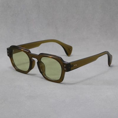 Nieuwe Vierkante Vintage Zonnebrillen Mannen Vrouwen UV400 Retro Mode Tinten Onregelmatige Zonnebrillen Buiten Oculos De Sol Other gray