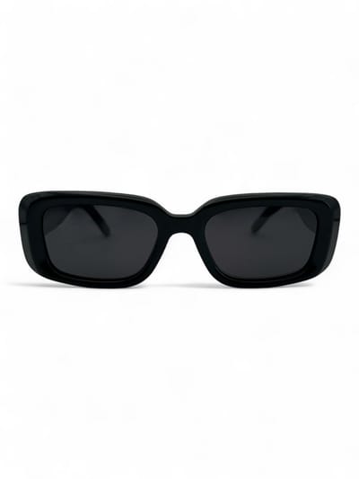 The Brand Remarkable – Zonnebril Unisex – Zonnebril Dames – Zonnebril Heren – Licht Cat-Eye / Rechthoekige Zonnebril – Zwart – UV400 – Luxe & Trendy Zonnebril – Designer Zonnebril – Mode Zonnebril 2025 – Inclusief Beschermhoes – Polariserend Look