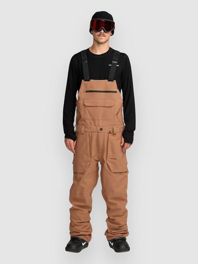 Volcom Roan Bib Pants bruin