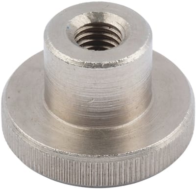 Wurth - DIN 466 roestvast staal A1 blank - Kartelmoer, hoge vorm DIN 466, RVS A1, blank - x 100 st