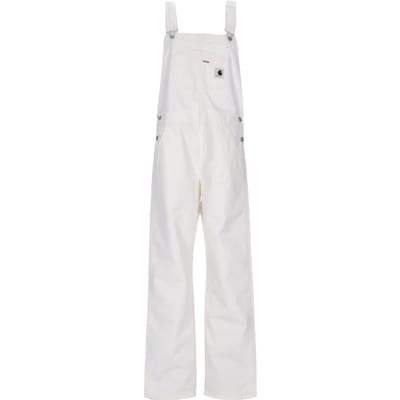 Dames W Bib Overall Straight Wax Heavy Stone Wash Bib-overall